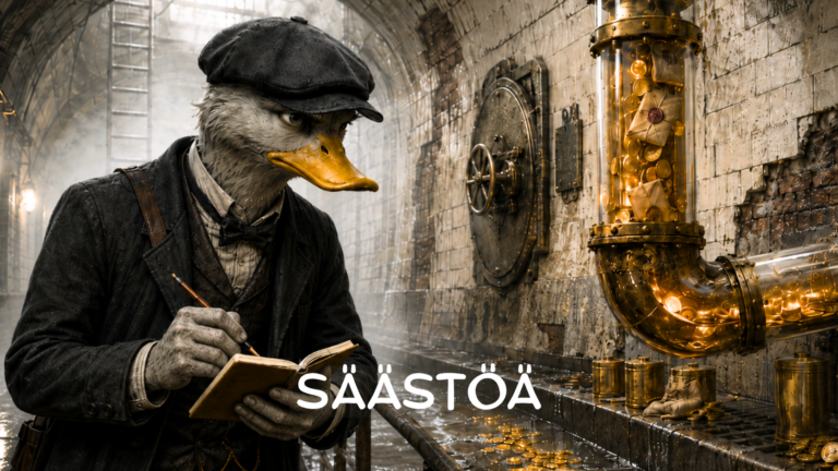 Ankka selvittää mihin rahat virtaavat ja löytyisikö säästöjä